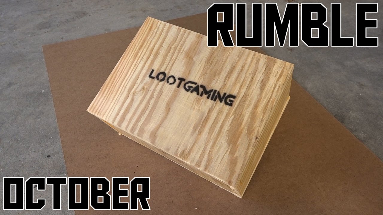 Loot Crate Loot Gaming Crate - Unboxing - October 2016