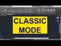 How to get Classic Mode in ANY autoCAD in Hindi by Er Suraj Laghe