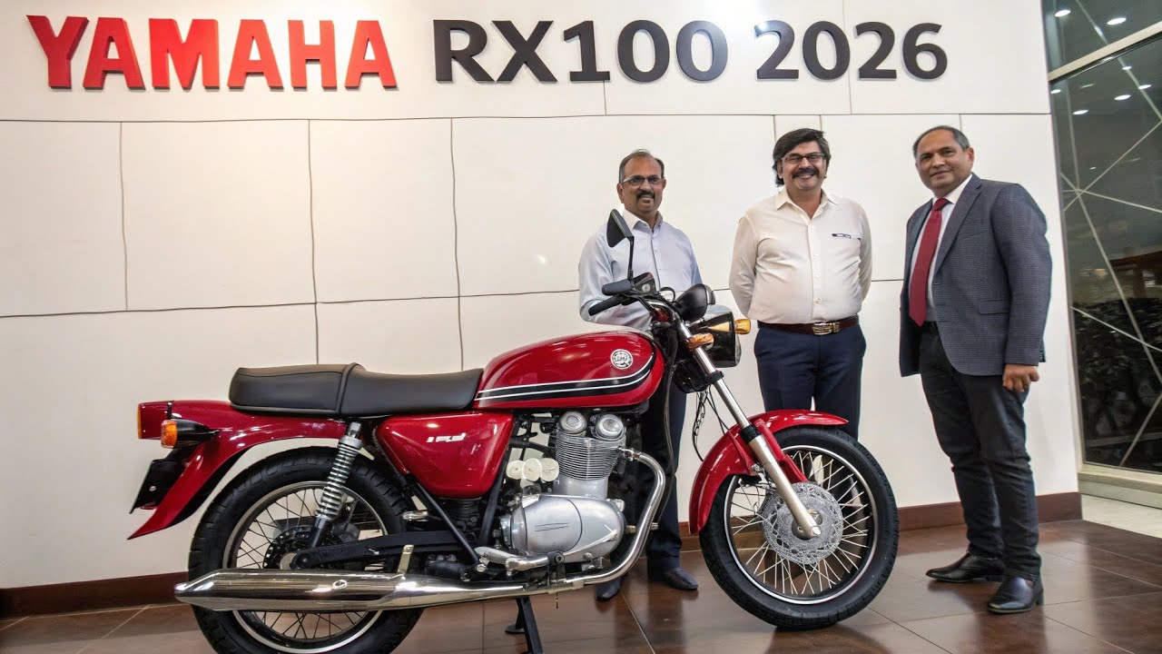 New With Riding Rx100 New 2026 Yamaha RX100 Unveiled! Legendary Ride Returns with Modern ...