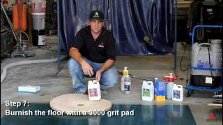 Ameripolish - Acetone Stain Training Artesian Stain Training