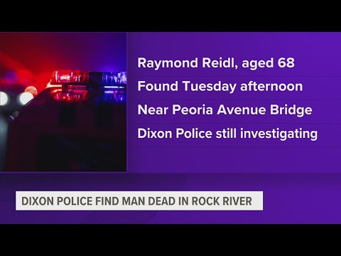 Dixon police identify person found dead in Rock River - YouTube