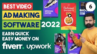 Best video ad making software Earn money with online tool for video marketing | Fiverr Class 6 screenshot 3