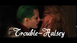 Harley and Joker// trouble