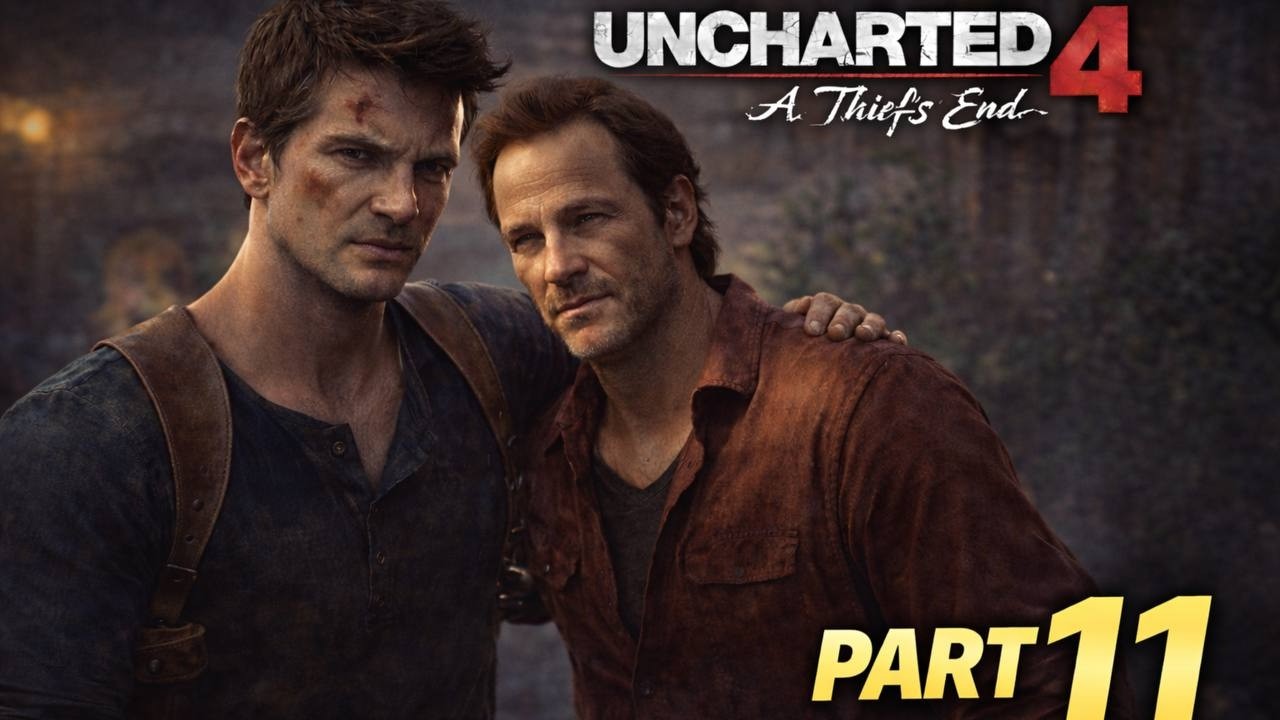 Uncharted 4 A Thief's End Walkthrough Gameplay Part 11 - Hidden In Plain (PS5)