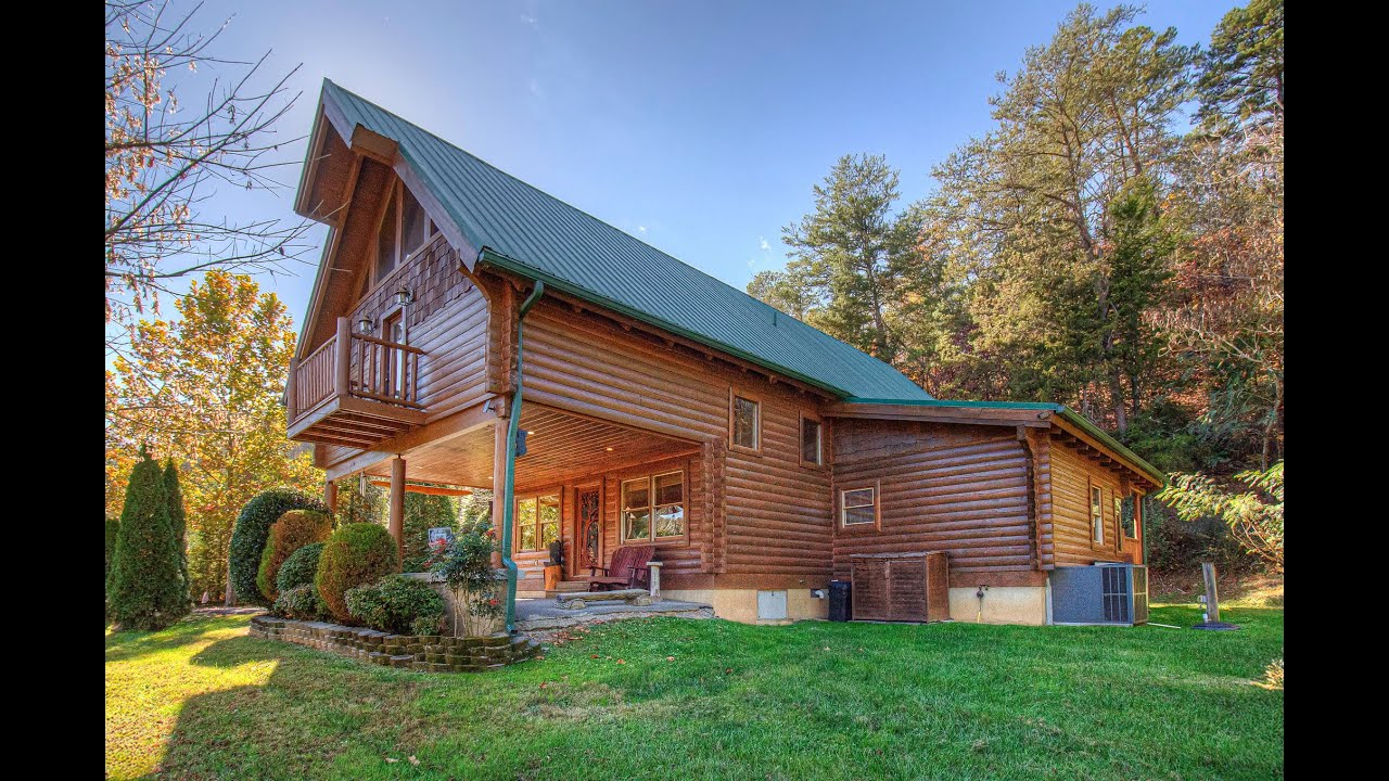 Sold - Log cabin for sale at 1306 Zachary Thomas Ln Sevierville Tn