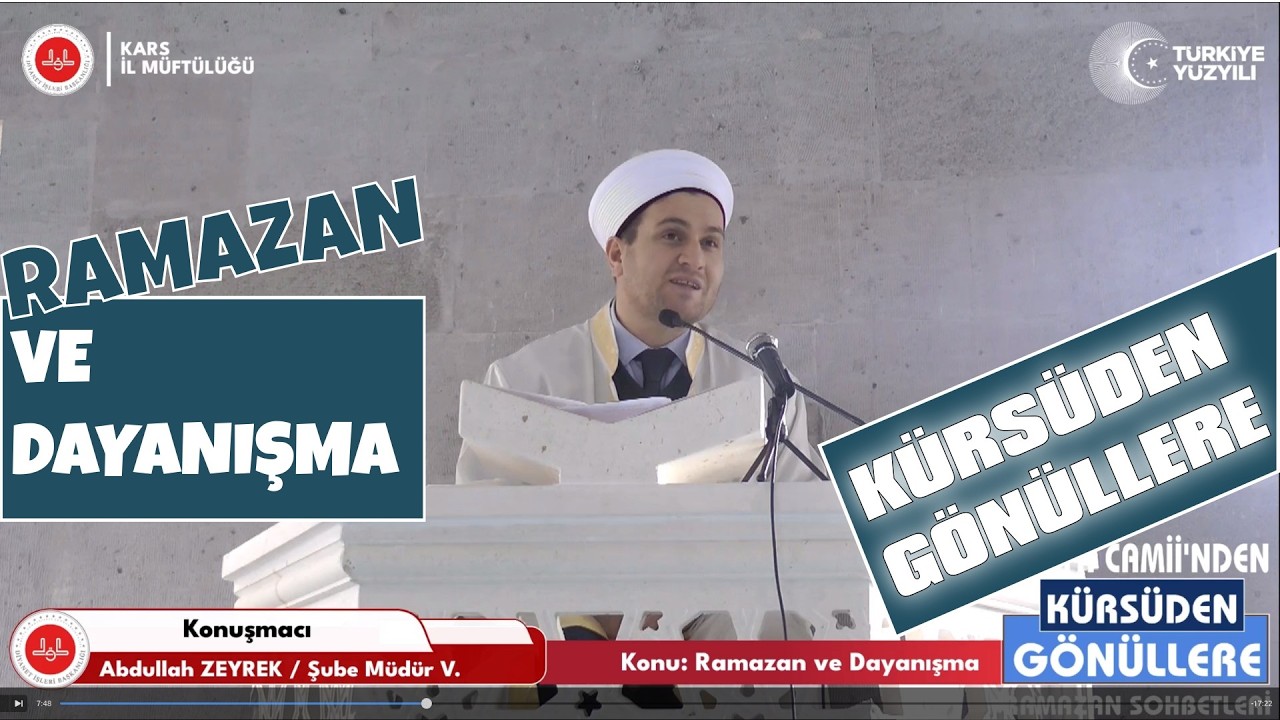 Evliya Camii'nden Kürsüden Gönüllere Ramazan Sohbetleri / 2026