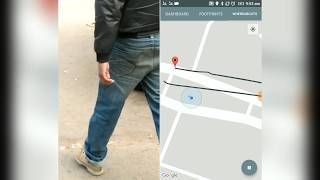 How to use Google Map with Smartphone's compass in DaRex with "MIMU22BL" screenshot 3