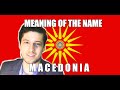 #MariosHistoryTalks EP 2: MEANING OF MACEDONIA