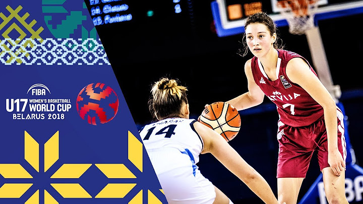 Argentina v Latvia - Full Game - Round of 16 - FIBA U17 Women’s Basketball World Cup 2018