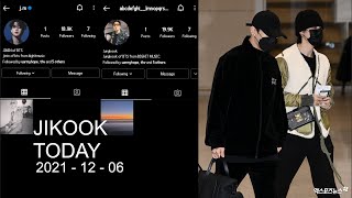 Jikook arrive together at airport they are back in Korea with Jin | Jikook instagram account post +