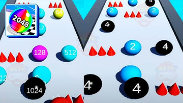 Ball Run 2048- Merge Balls I NEW MAX LEVEL Mobile Gameplay Walkthrough Update level-33 IAndroid Game