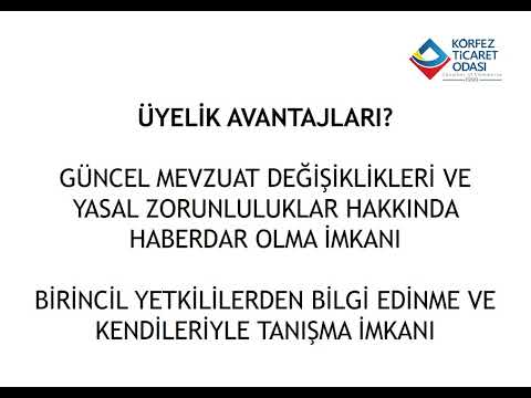 Körfez Ticaret Odası Üye Oryantasyon