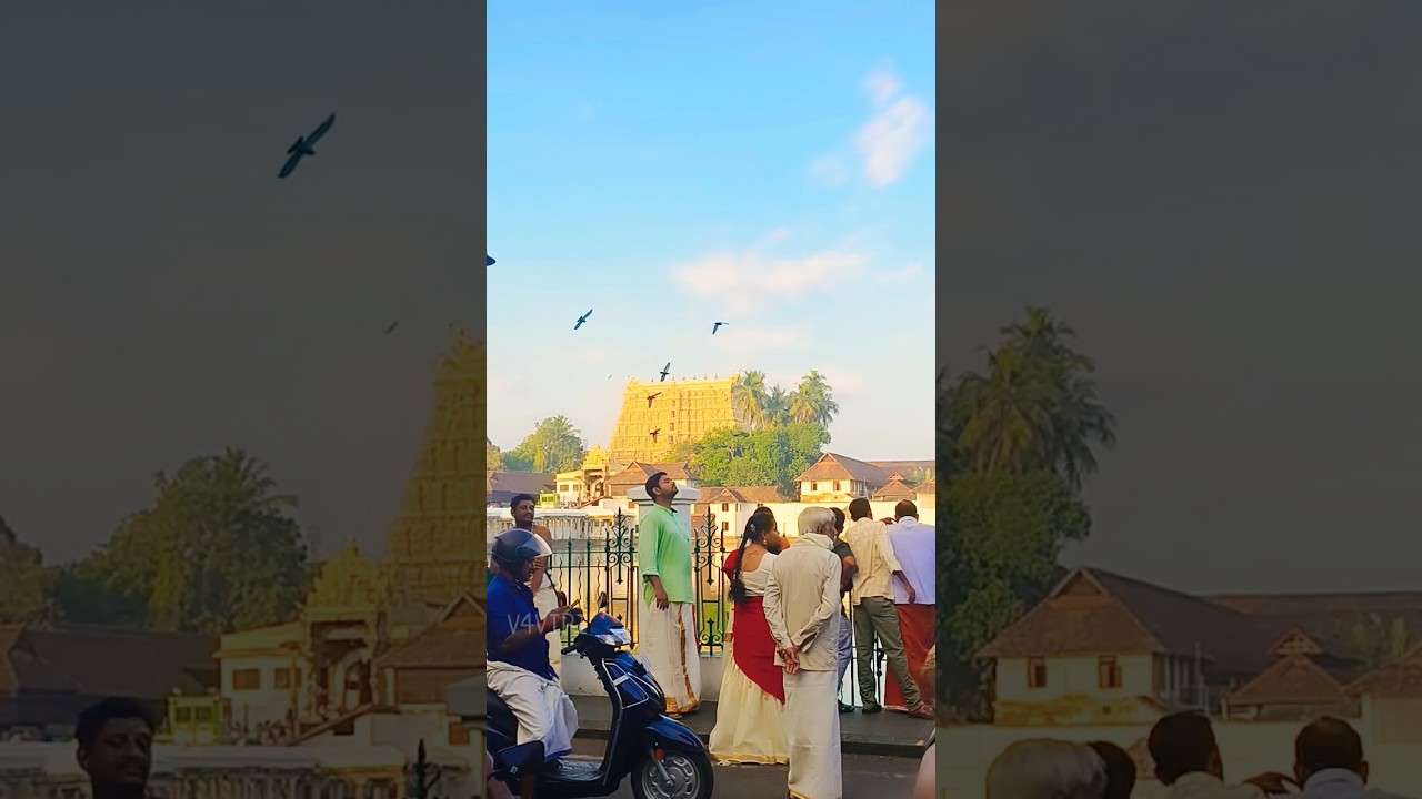 പത്മനാഭ സമക്ഷം 🙏| #v4vipi #trivandrum #temple