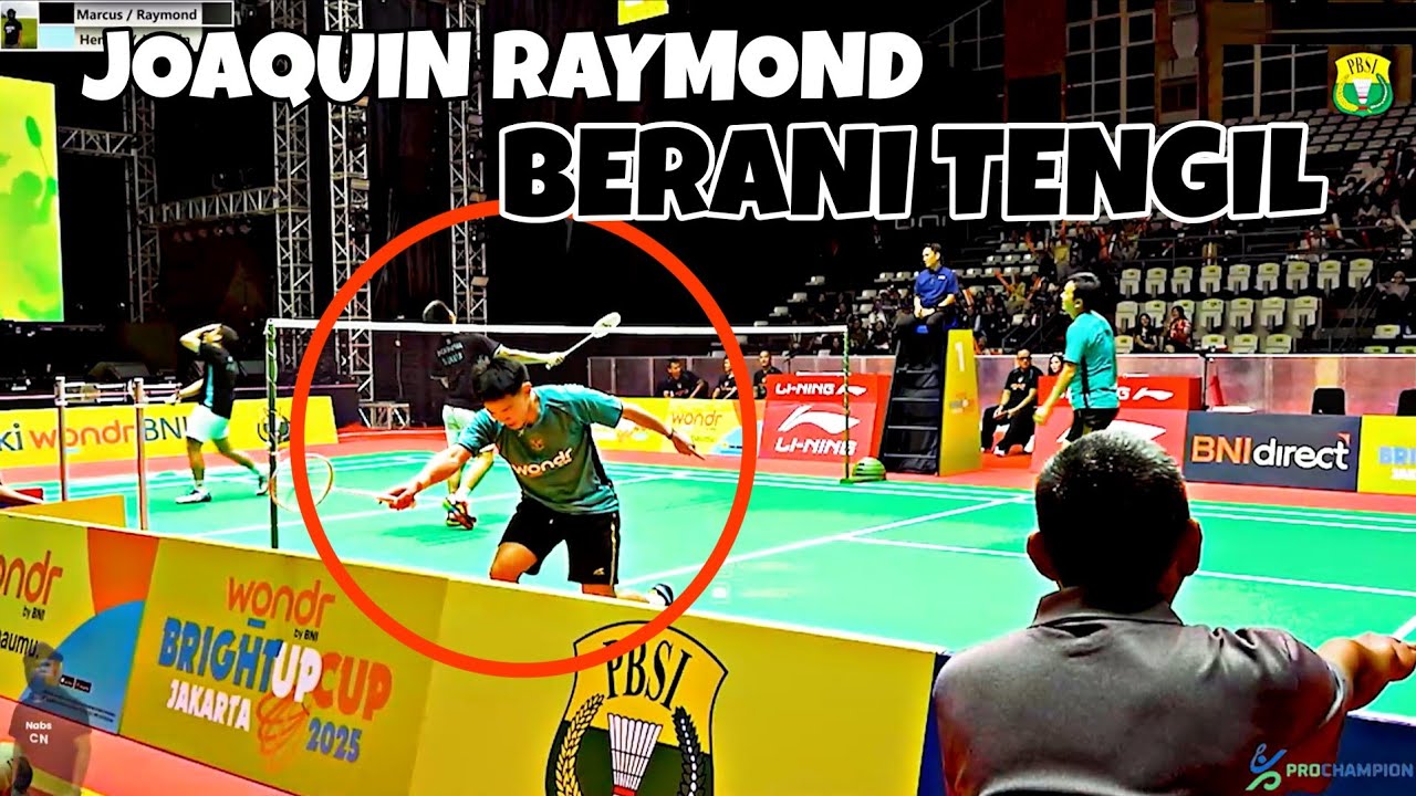 JOAQUIN dan RAYMOND Tengilnya Kayak KEVIN. TARUNG LUCU Mirip DAIHATSU INDONESIA MASTERS 2026 😂