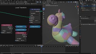 Blender 4.2 Matrix Math, and Node Wrangler Stuff