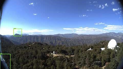 20200812 Lake Fire detection via model5 ~4 mins after smoke first appeared. (HPWREN wilson-n-mobo-c)