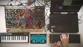 Morph - Sensel Morph, VCV Rack, Eurorack, Midilar, Keystep
