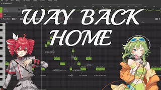 【GUMI SV x TETO SV】 Way Back Home (Sam Feldt Edit) 【Synth V Cover】