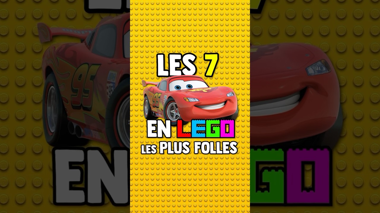 Les 7 VOITURES en LEGO les PLUS FOLLES !