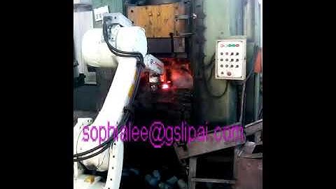 Full set induction forging furnace with Robot
