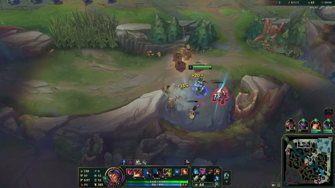 [kda 15/2/6] Shaco vs sejuani jungler ranked patch 26.4