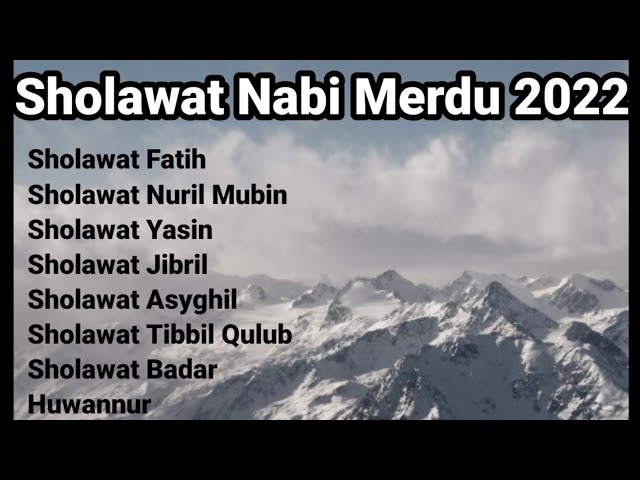 Kumpulan Sholawat Nabi Merdu Menyentuh hati Terbaru 2022 || Faris Imanzah || Merdu Sekali class=