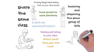 Provoking thoughts about education #4: On peer observation