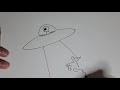 How to draw 145: Odie abducted by alien