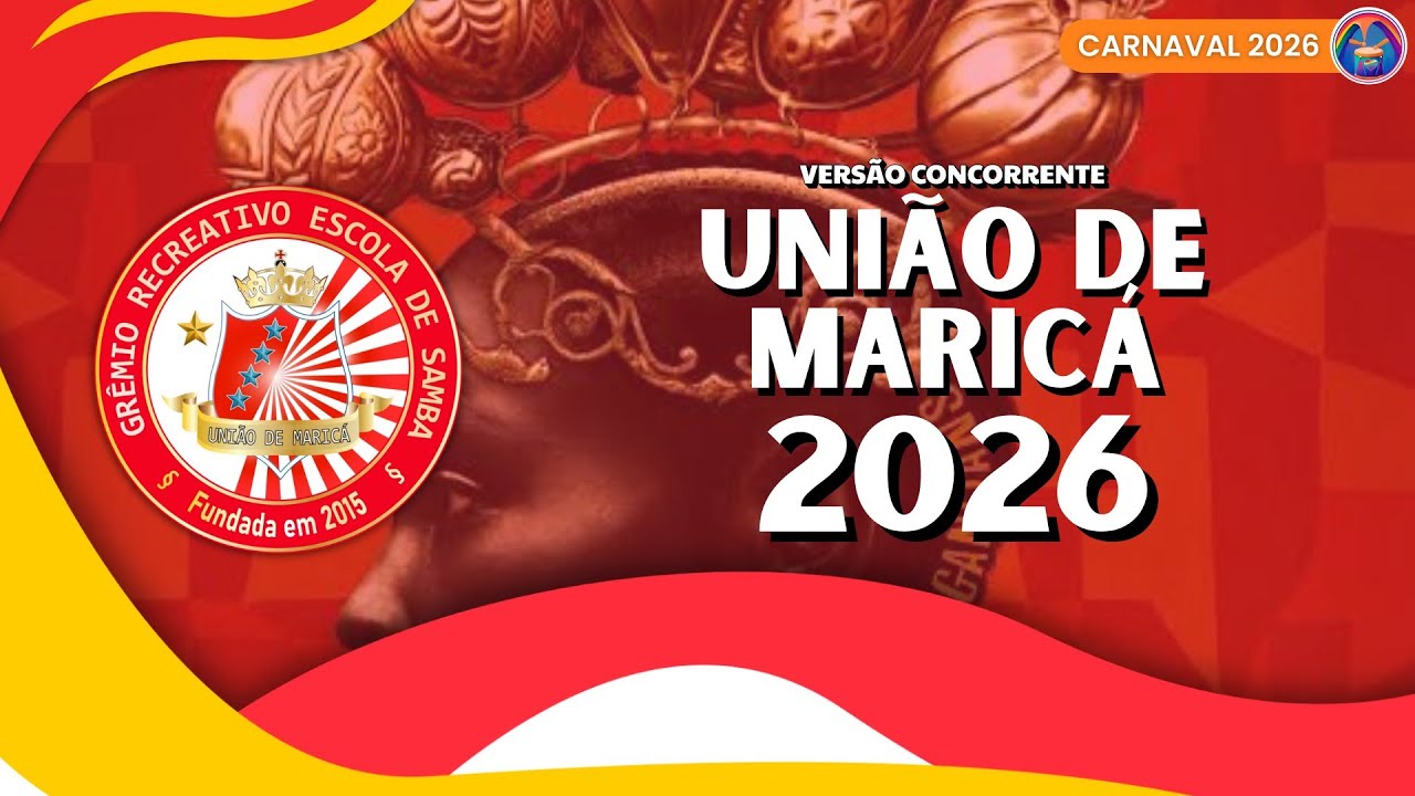 UNIÃO DE MARICÁ 2026 | SAMBA OFICIAL | COM LETRA SIMULTÂNEA