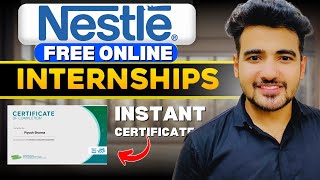 Free Online Internships 2025 | Free Training For Students | Nesternship By Nestle | Paid Internship