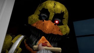 Sfm Fnaf Nightmare Chica Pizza Jumpscare
