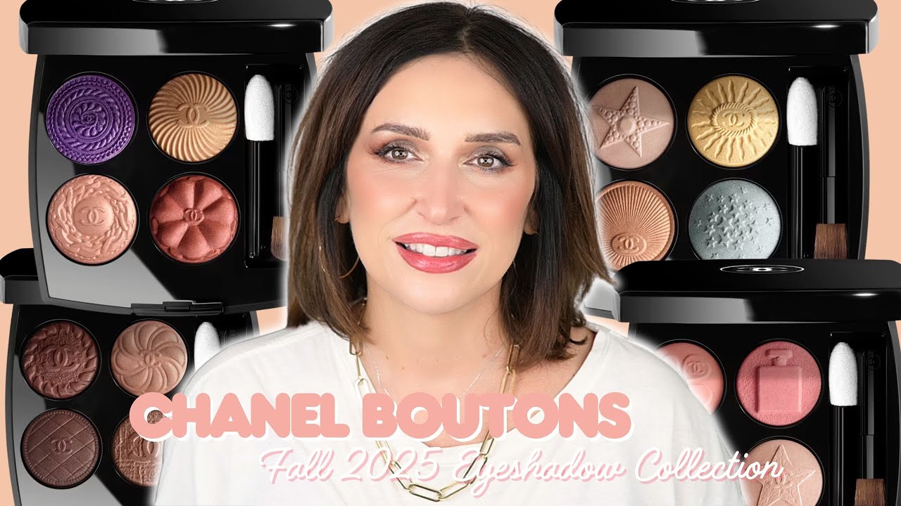 Chanel Les 4 Ombres Boutons Eyeshadow Collection Couture & Stellaire Demo Thoughts