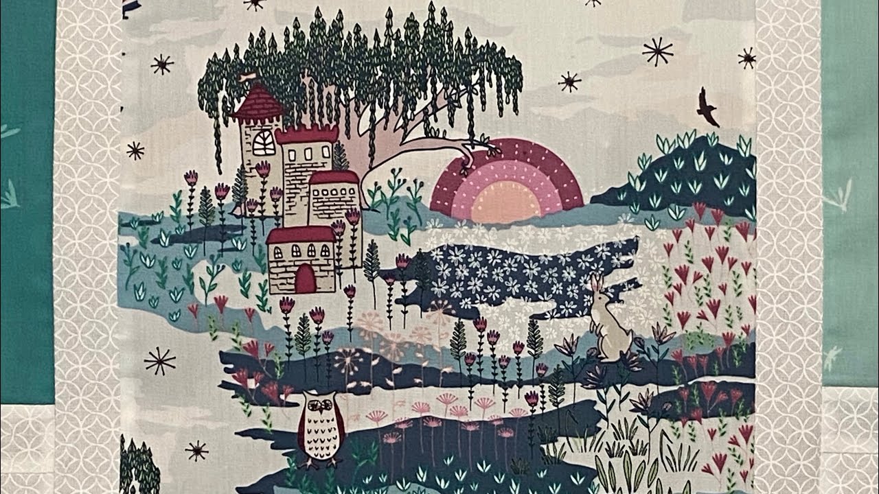 Easy Panel Quilt, Part 1 - YouTube