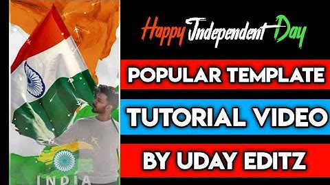 How To Make Trending 15 August Independence Day WhatsApp Status Video Editing In Kinemaster Tutorial