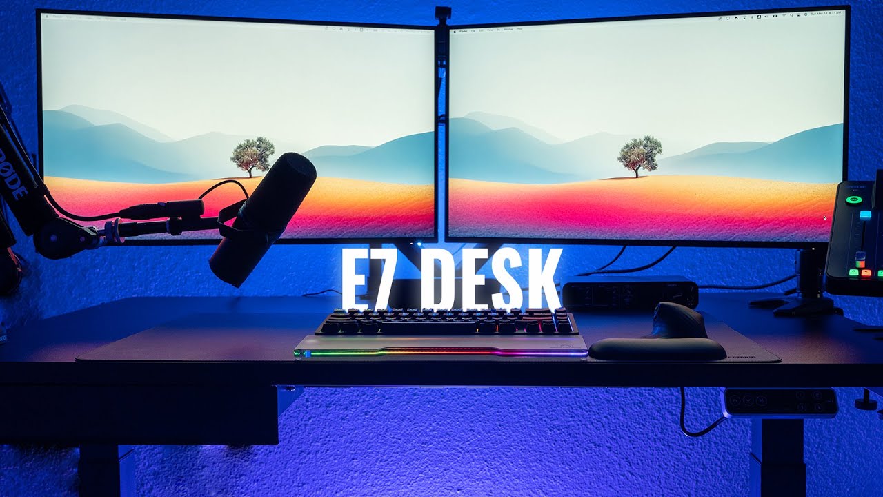 FlexiSpot E7 frame + Bamboo series standing desk review - TECHTELEGRAPH