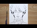 How To Draw Anime Easy Anime Boy Step By Step Anime Drawing Tutorial For Beginners 