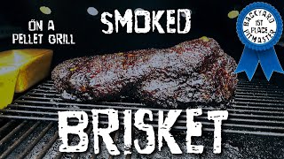 How to Smoke A Brisket On A Pellet Grill (Lexington Pitboss 540)