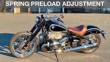 BMW Motorrad R18 - Spring Preload Adjustment