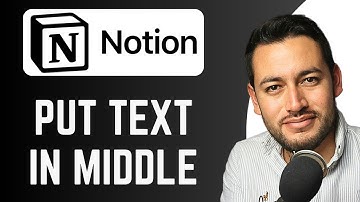 How To Put Text in the Middle in Notion | Center words | Notion Tutorial