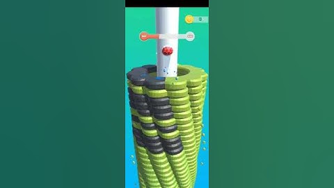 # stack ball game  level 687#game play #shorts