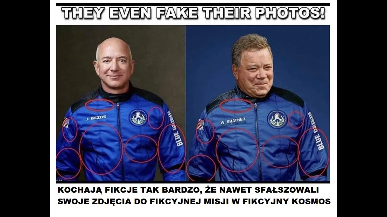 Blue Origin William Shatner w PROPAGANDZIE Fikcji i Fantastyki
