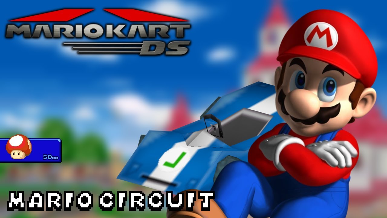Mario Kart DS - 50cc - Mario - Streamliner - Mario Circuit | Ep. 171 ...