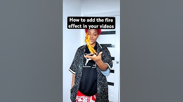HOW TO ADD FIRE EFFECT IN YOUR VIDEOS, VISUAL EDITING