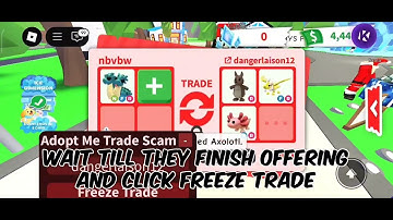 NEW • TRADE SCAM SCRIPT 🔰 ADOPT ME 🐱 ( PASTEBIN + FAST ) ❄️