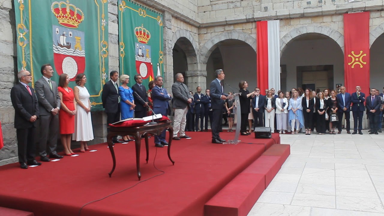 Intervención de Pablo Zuloaga tras tomar posesión como vicepresidente de Cantabria