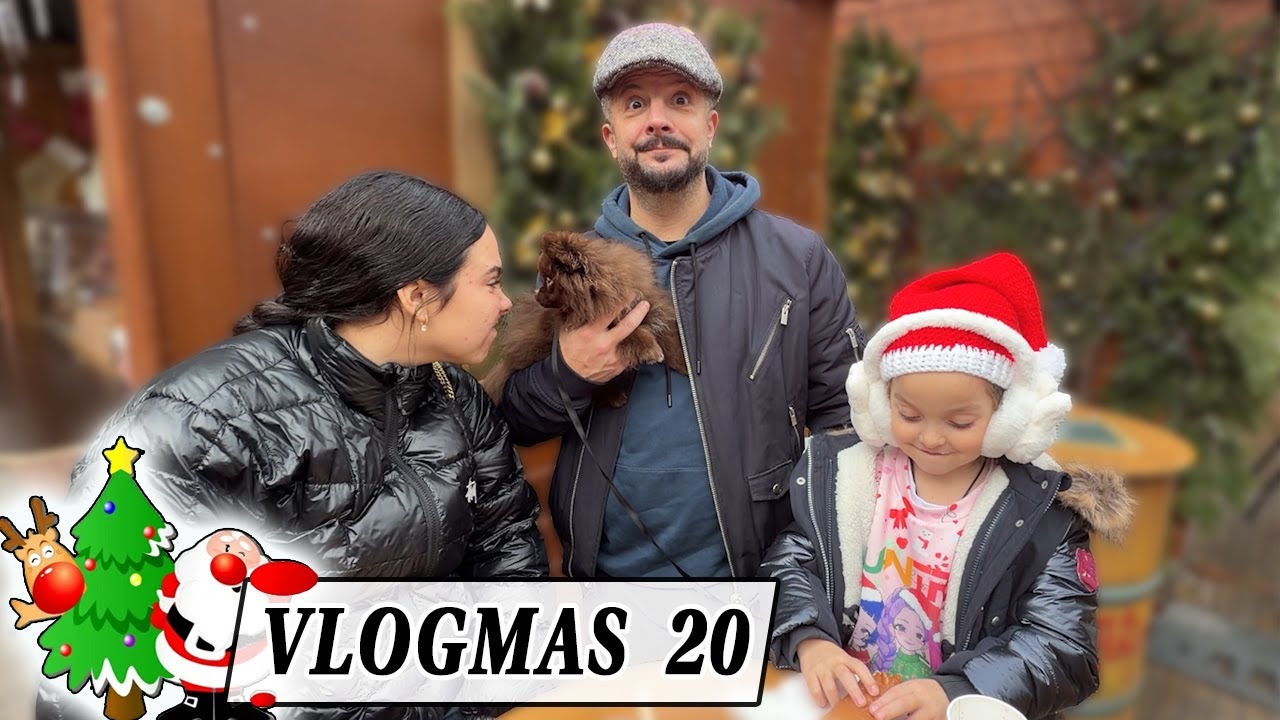 VLOGMAS 20 : MARCHÉ DE NOËL EN FAMILLE !