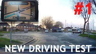 Real Example #1 of New Test Route with Sat Nav  Driving Test