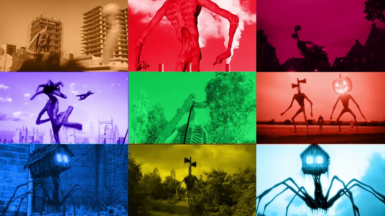 Scary SirenHead Dance But It’s Funny 😂👻  #coffindance #sirenhead 