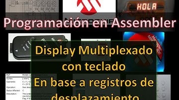 Display Multiplexado con registros de desplazamiento