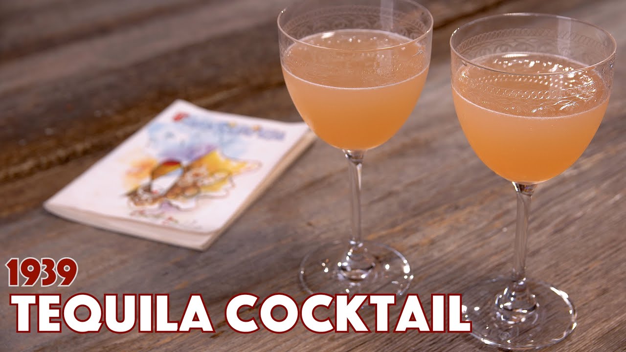 1939 Tequila Cocktail - Almost A Margarita - Cocktails After Dark - Floridita Cocktails | Glen And Friends Cooking